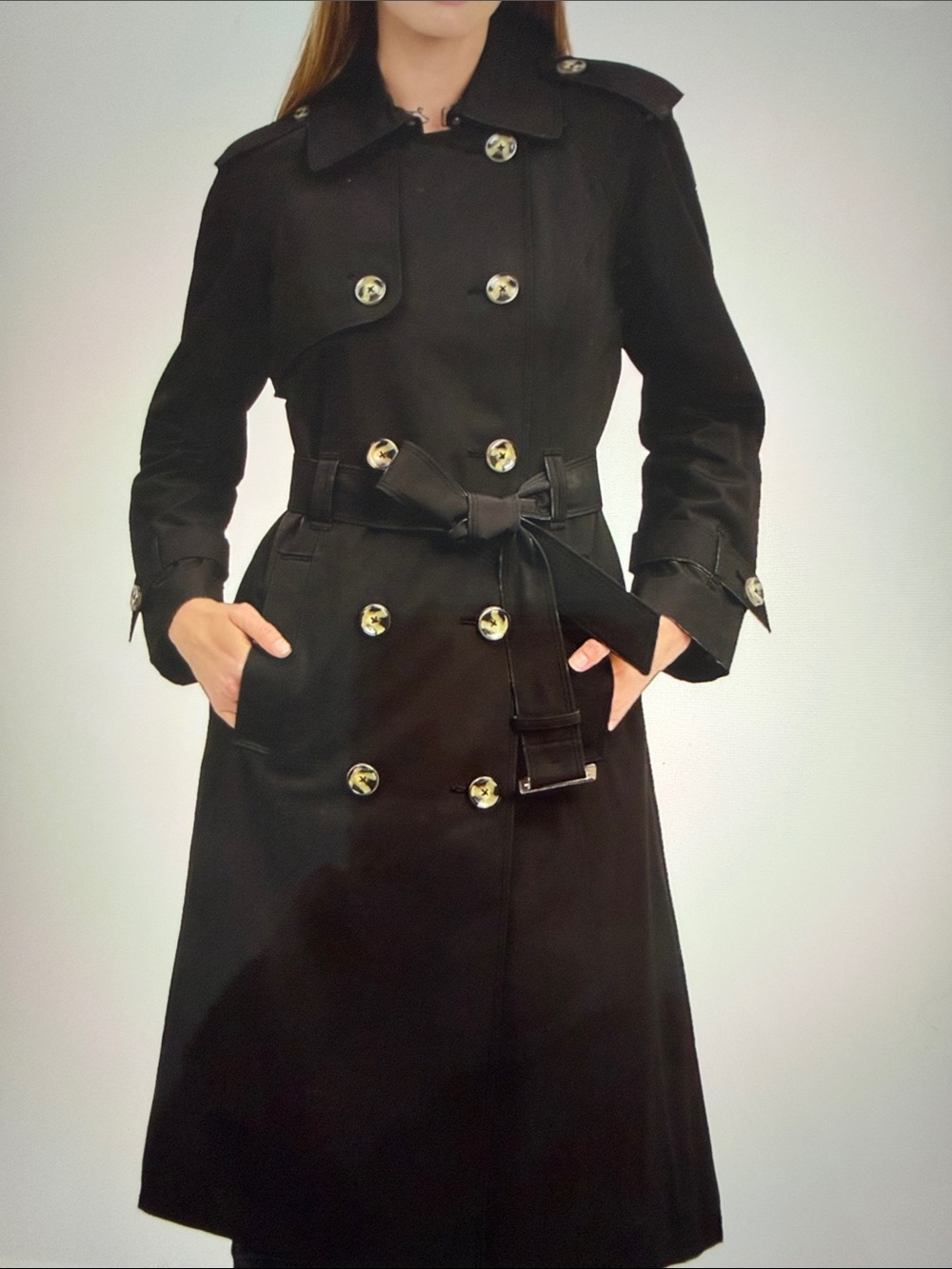 London Fog Belted Trench Coat